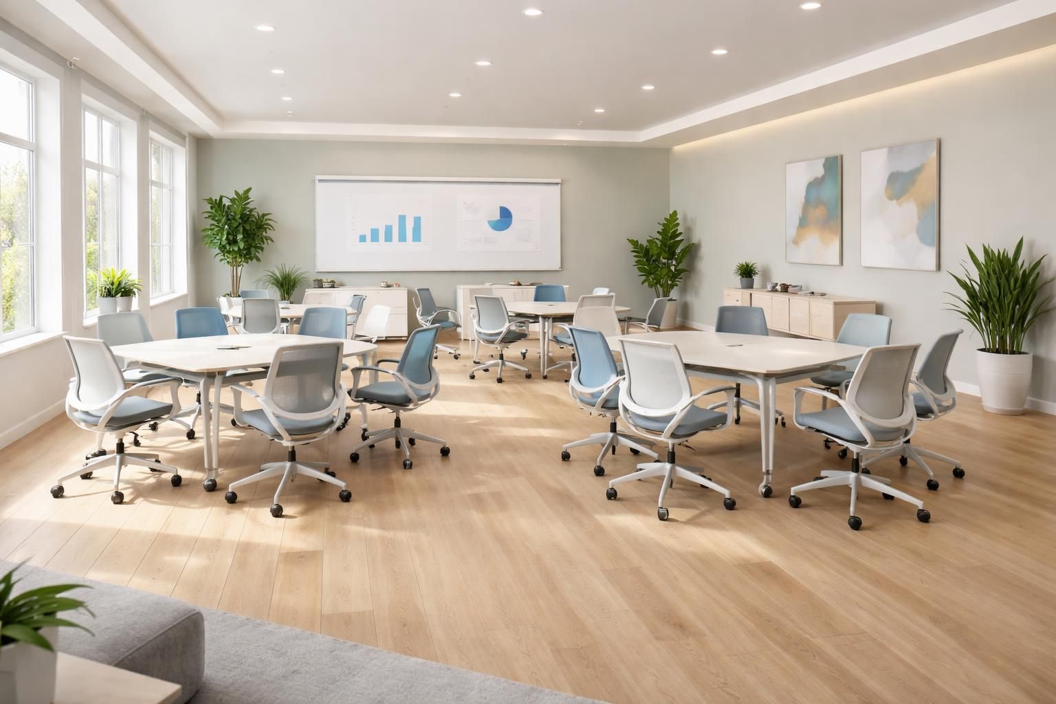améliorez votre espace de formation avec notre mobilier ergonomique et design moderne, pour un environnement inspirant et propice à l'apprentissage.